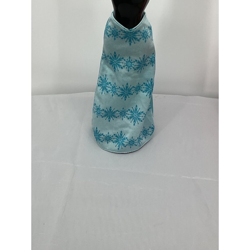 Disney Frozen Elsa Doll Skirt Blue Snowflake Satin Replacement Outfit Clothes